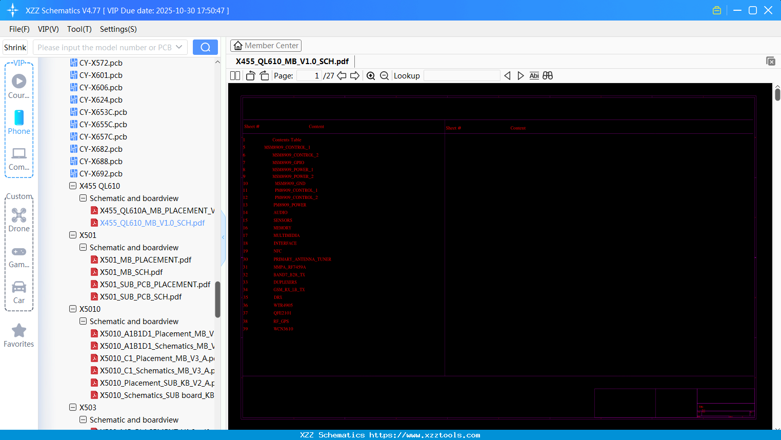 Infinix X455_QL610_MB_V1.0_SCH
